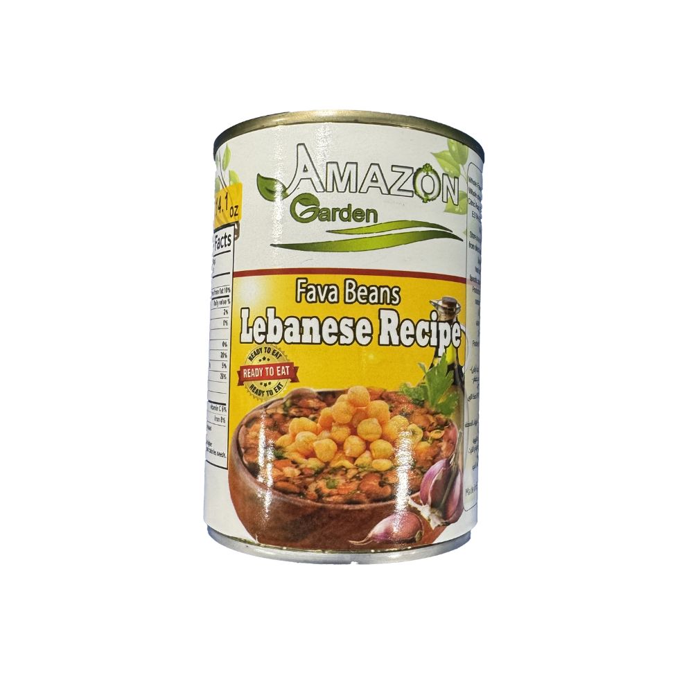Amazon Garden Fava Beans Lebanese Recipe 400Gr - Sahara Specialty Foods