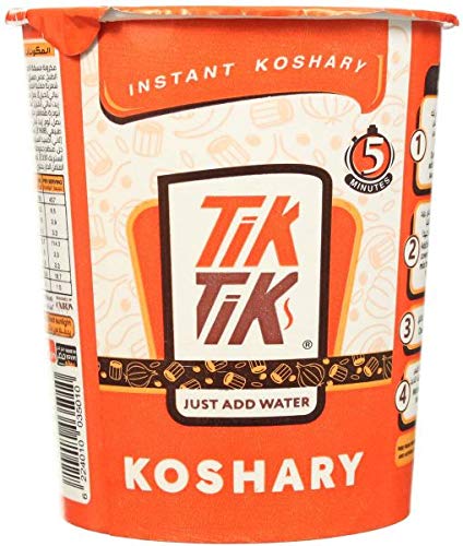 Tik Tik Instant Koshary Cup 188g