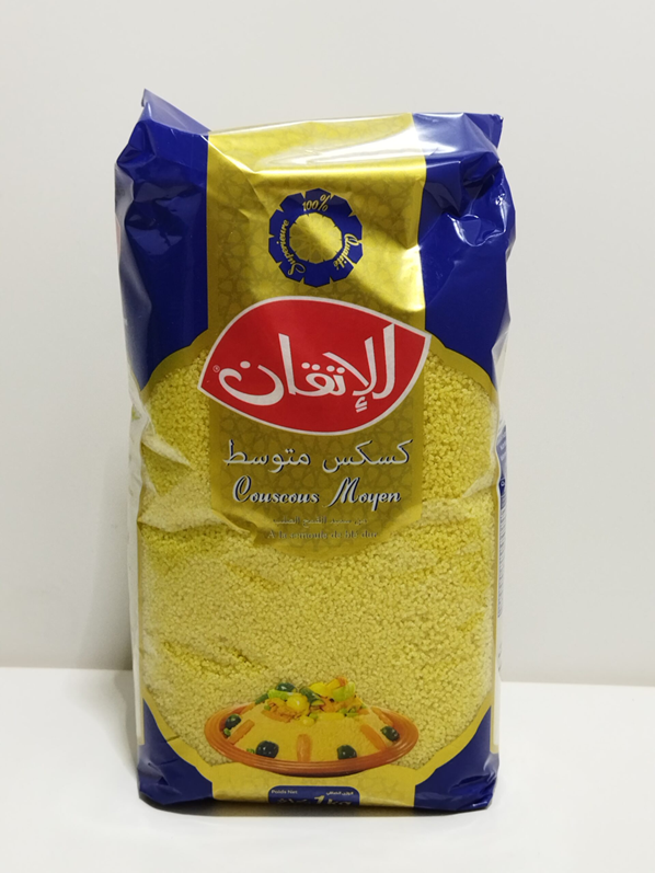 ALITKANE COUSCOUS MOYEN 100% SEMOLINA 1 KG - Sahara Specialty Foods