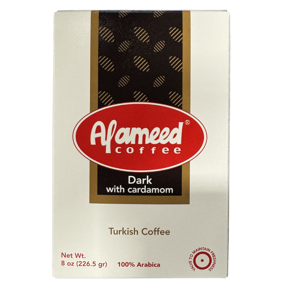 Alameed Coffee Dark w/ Cardamom 200g - Sahara Specialty Foods