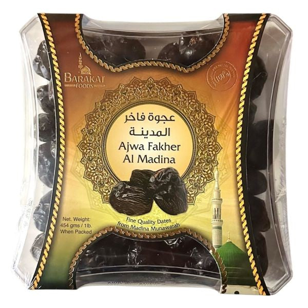 BARAKAT AJWA AL MADINA SAUDI MADE 454 GR (1LB)