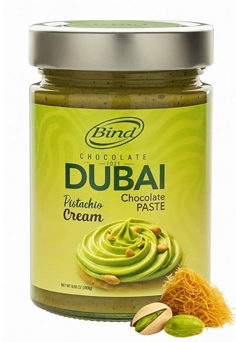 BIND DUBAI PISTACHIO CREAM SPREAD 350 GR