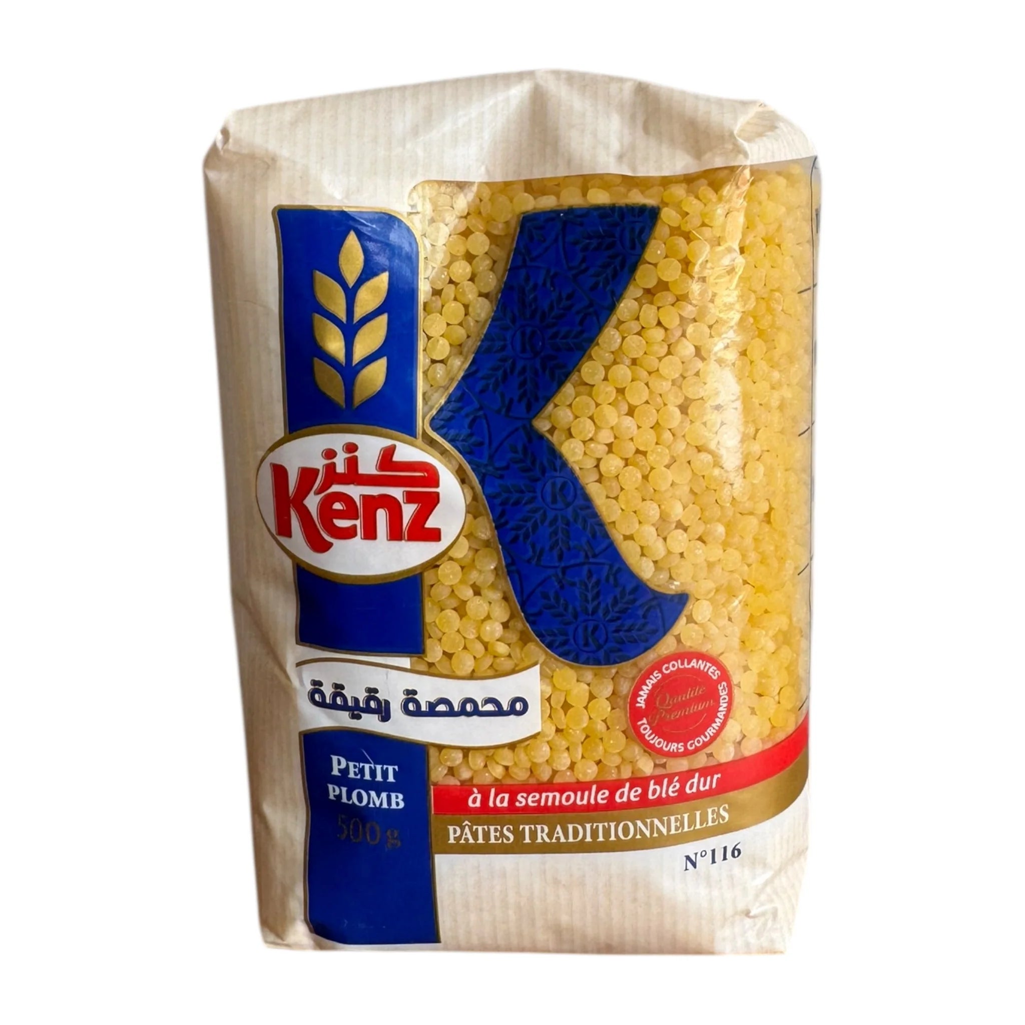 KENZ PETIT PLOMB PATES TRADITIONELLES  500 GR