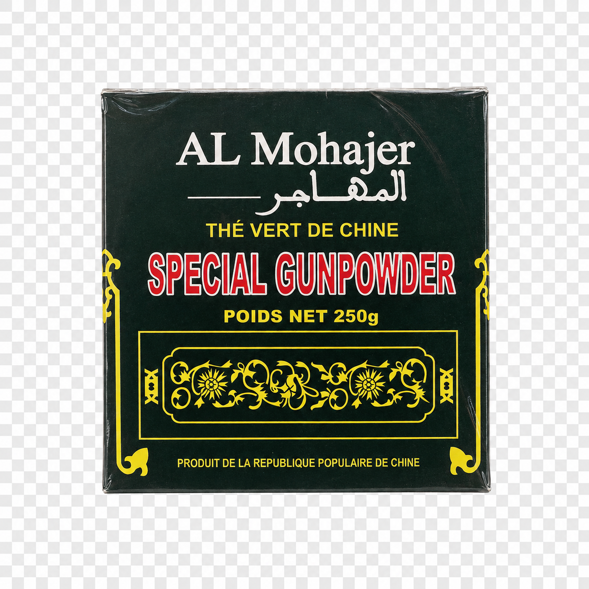 AL MOHAGER SPECIAL GUNPOWDER GREEN TEA 250 GR
