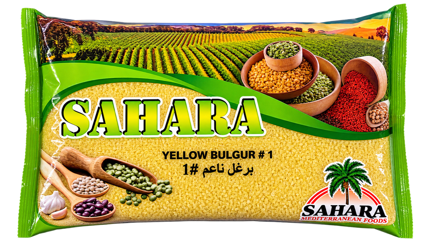 Sahara Bulgur Yellow Fine No. 1 2 Lbs