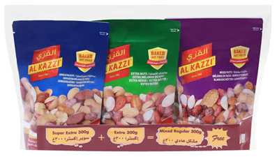 AL KAZZI MIX NUTS PROMO (3 IN 1) 300 GR EA