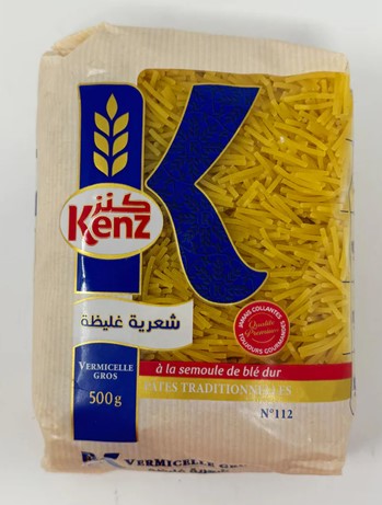 KENZ VERMICELLI COARSE 500 GR - Sahara Specialty Foods