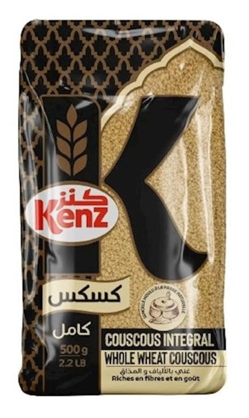 KENZ COUSCOUS WHOLE WHEAT 1 KG