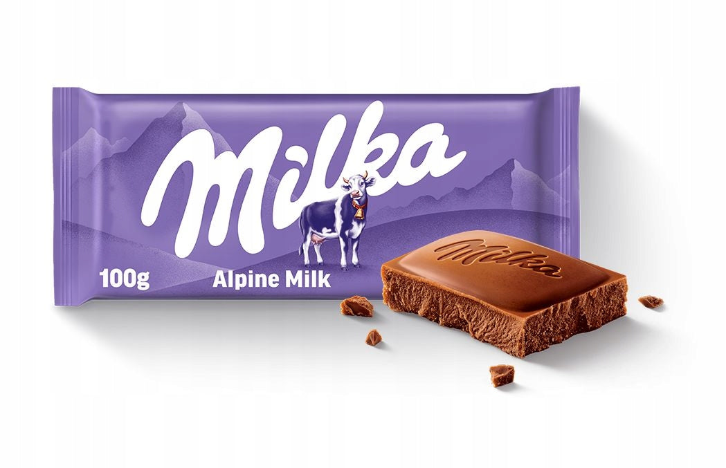 MILKA ALPINE MILK CHOCOLATE 100 GR