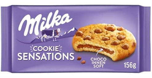 Milka Sensation Cookies w/ Chocolate Filling 156g - Sahara Specialty Foods
