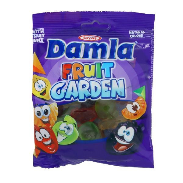 TAYAS DAMLA HALAL GUMMY FRUIT GARDEN 80 G - Sahara Specialty Foods