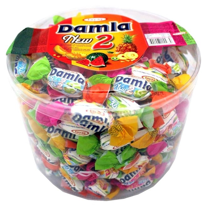 TAYAS DAMLA NEW 2 ASSORTED CANDY 800 GR