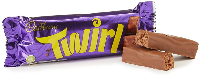 Cadbury Twirl Milk Chocolate 43 Gr