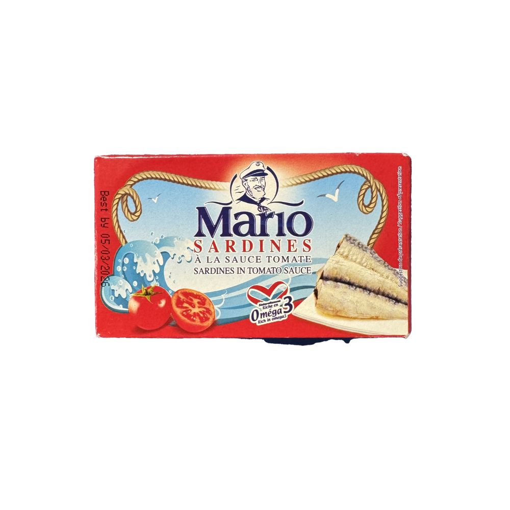 Mario Sardines in Tomato Sauce 125g - Sahara Specialty Foods