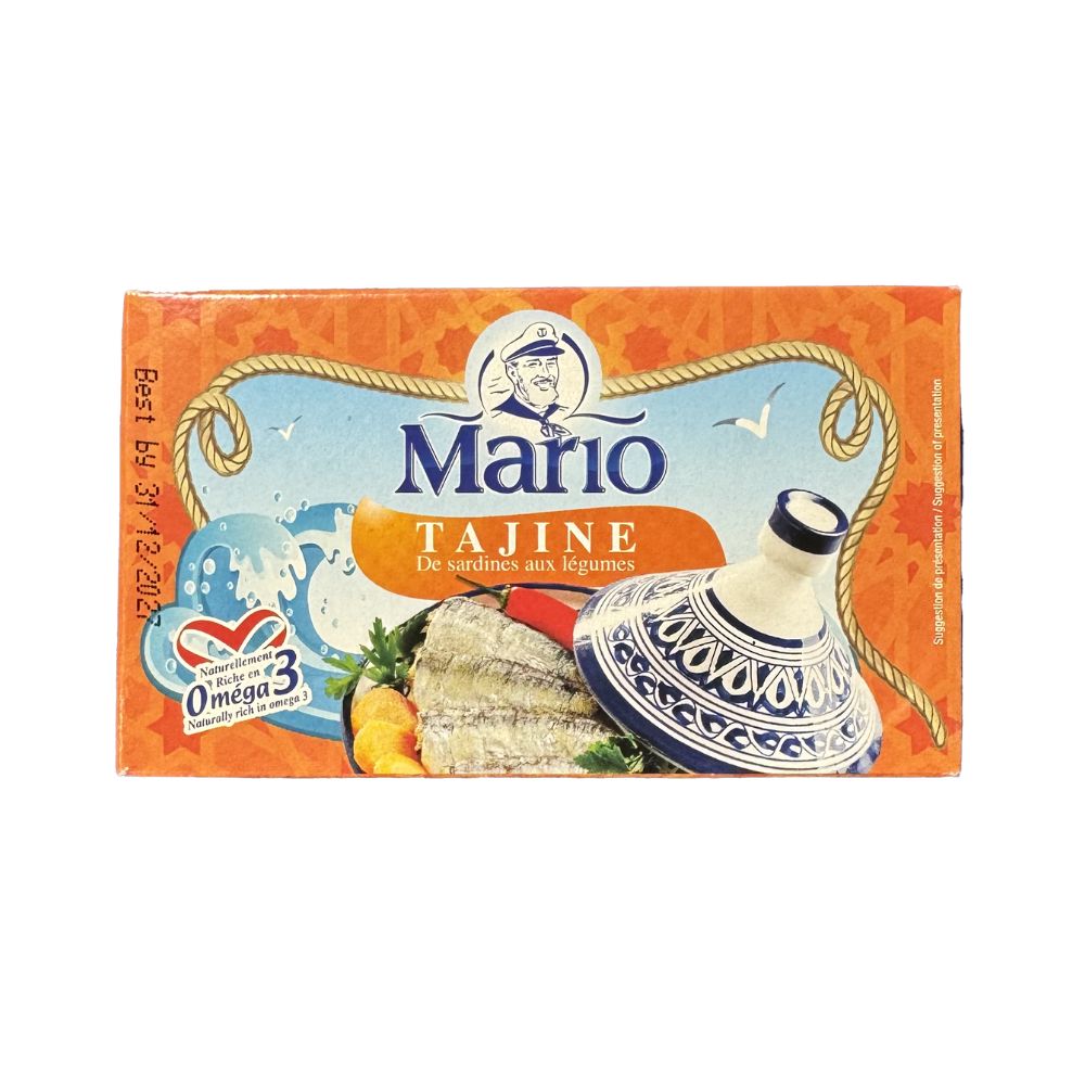 Mario Sardine Tajine 125g - Sahara Specialty Foods