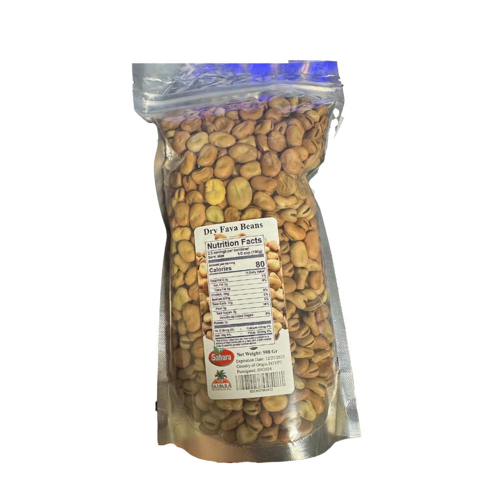Sahara Dry Fava Beans 800 gr - Sahara Specialty Foods