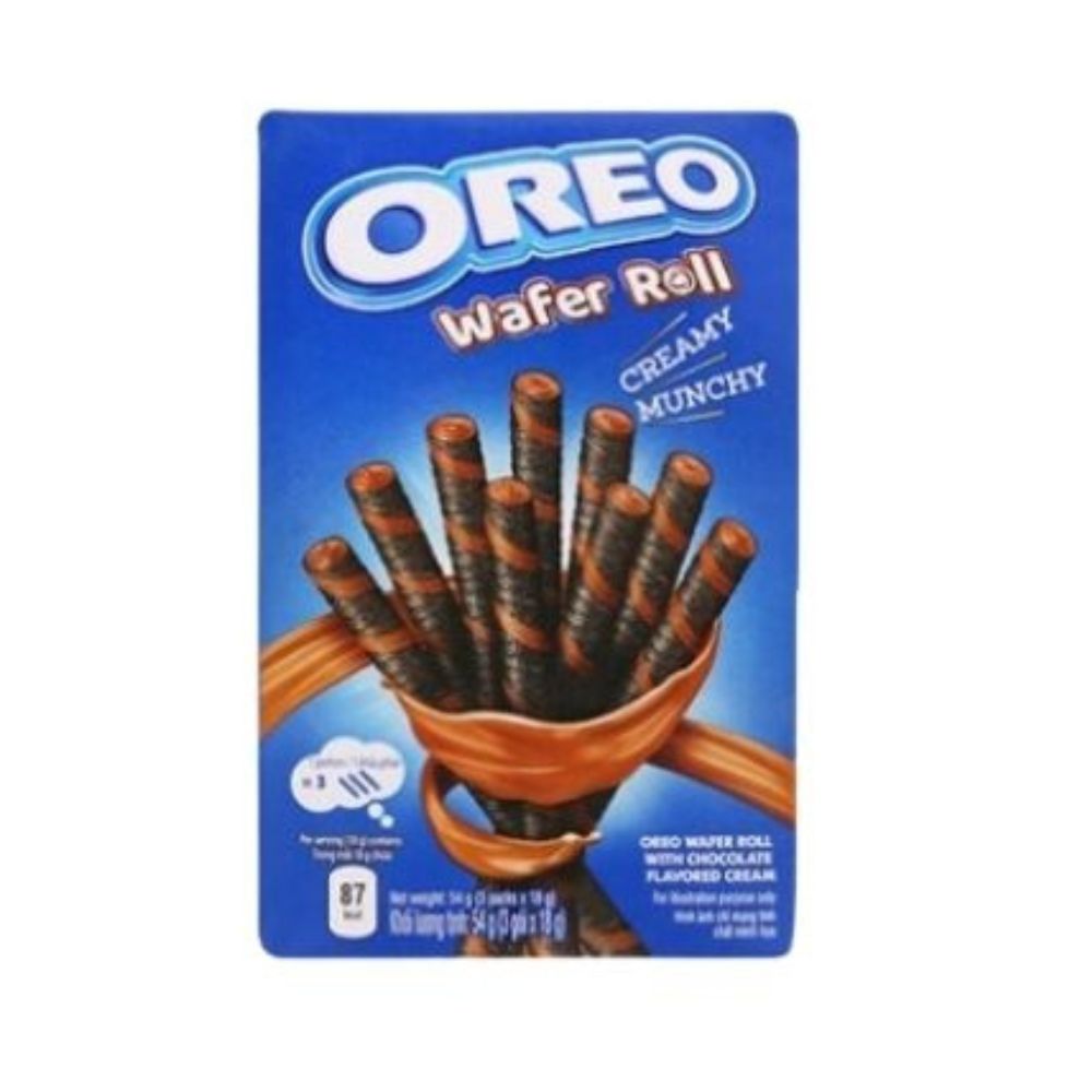 Oreo Wafer Roll Chocolate 54g - Sahara Specialty Foods