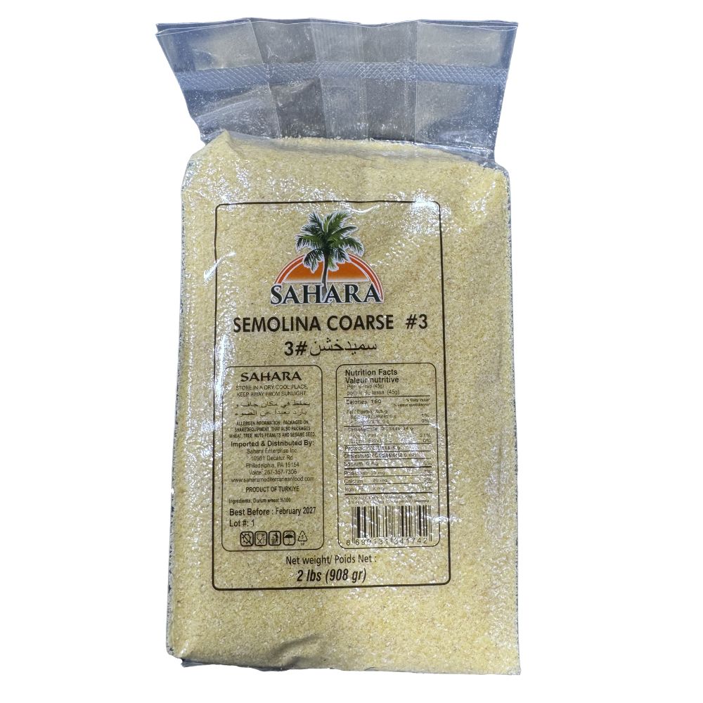 Sahara Semolina Course No. 3 2lbs