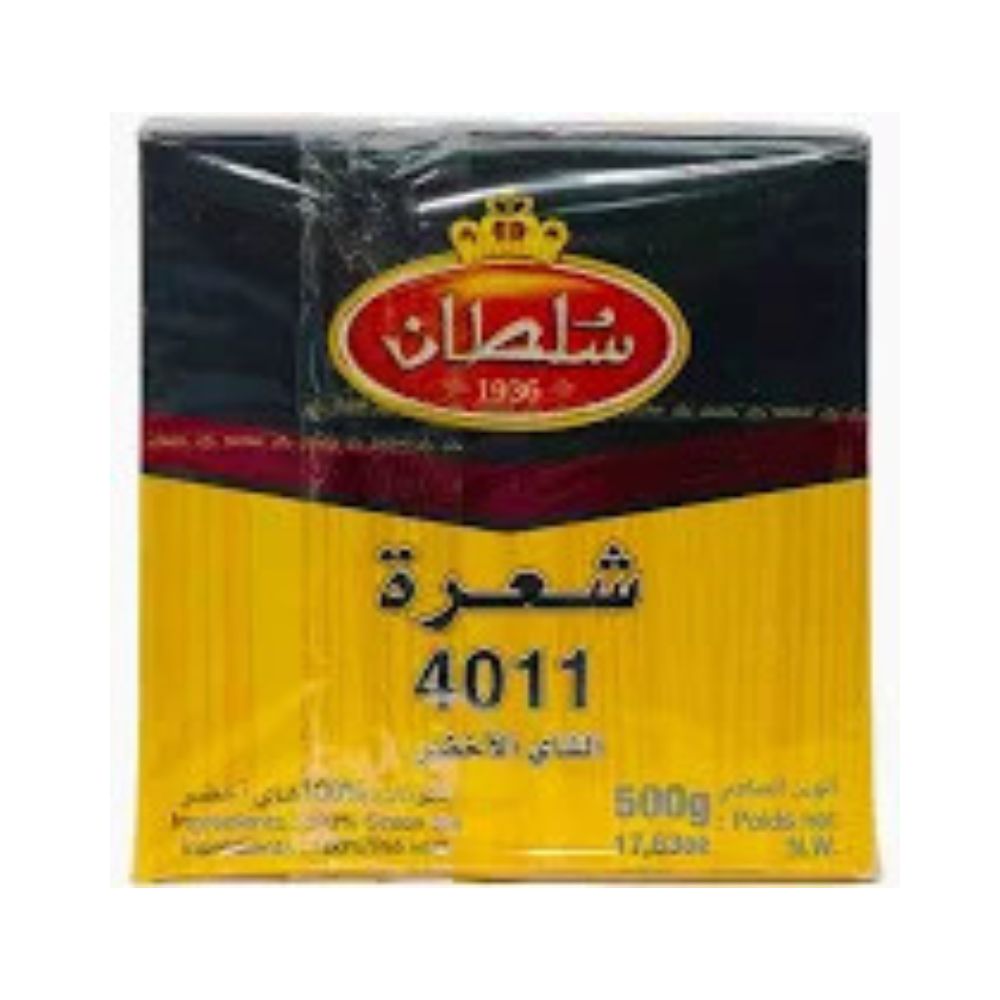 Sultan 4011 Chaara Moroccan Twisted Green Tea 500g - Sahara Specialty Foods