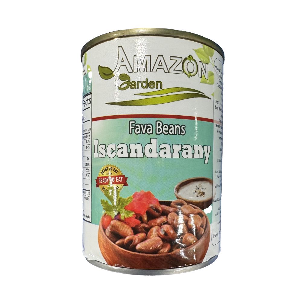 Amazon Garden Fava Beans Iscandarany 400Gr - Sahara Specialty Foods