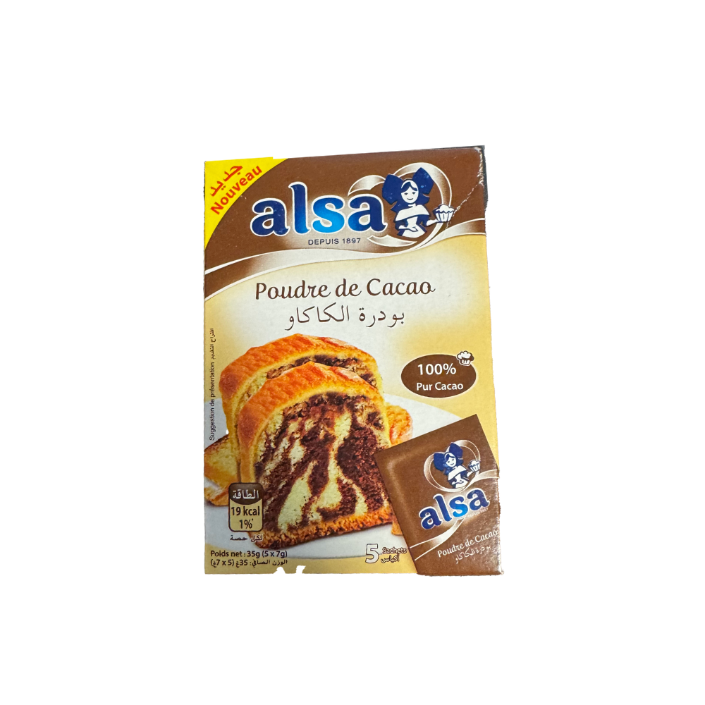 Alsa Cocoa Powder 5 sachets 35g - Sahara Specialty Foods