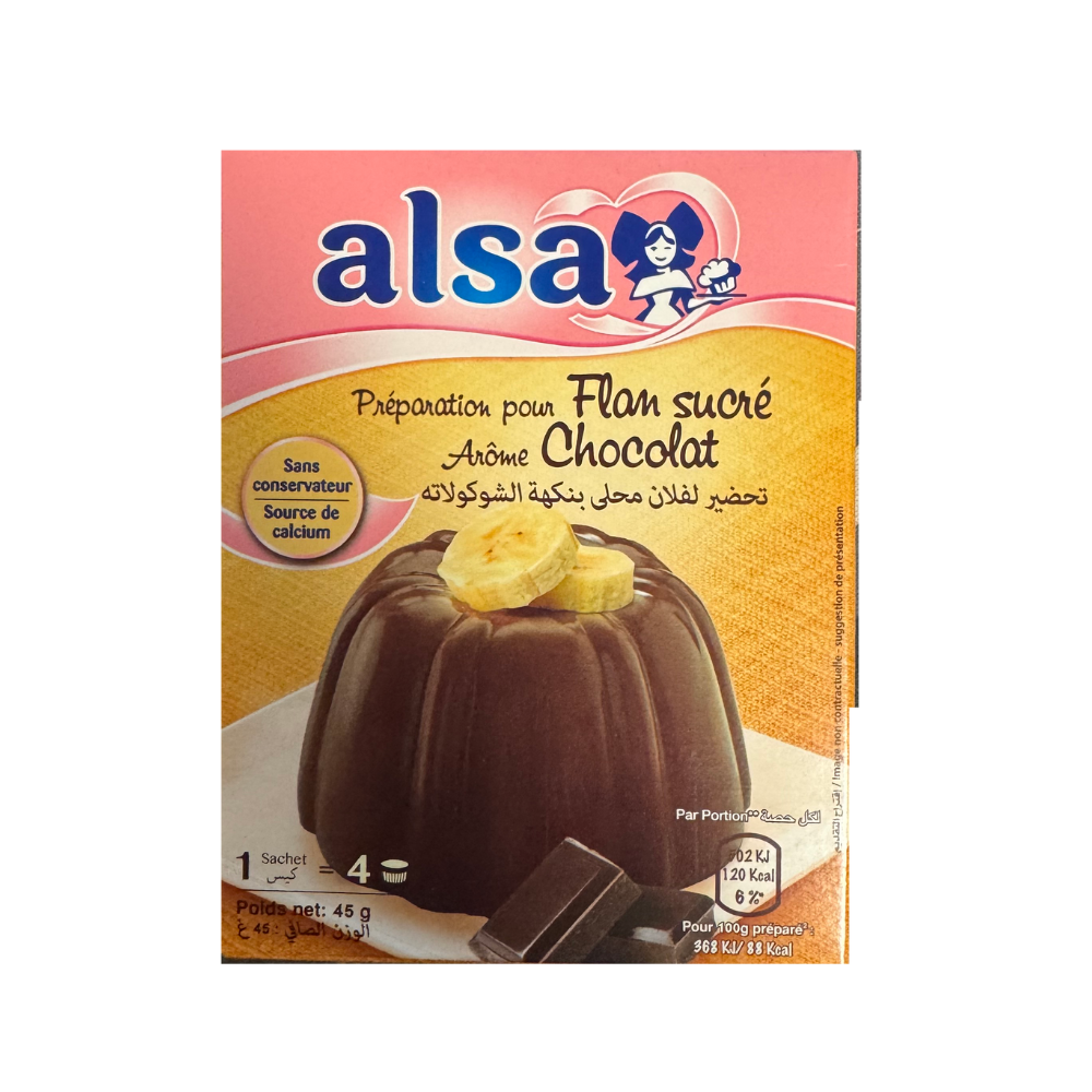 Alsa Flan Chocolate Flavor 45g