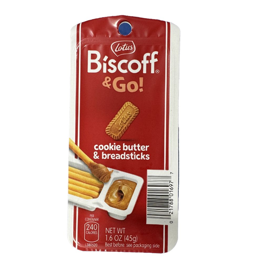 Biscoff & Go: Cookie Butter & Breadsticks 45g - Sahara Specialty Foods