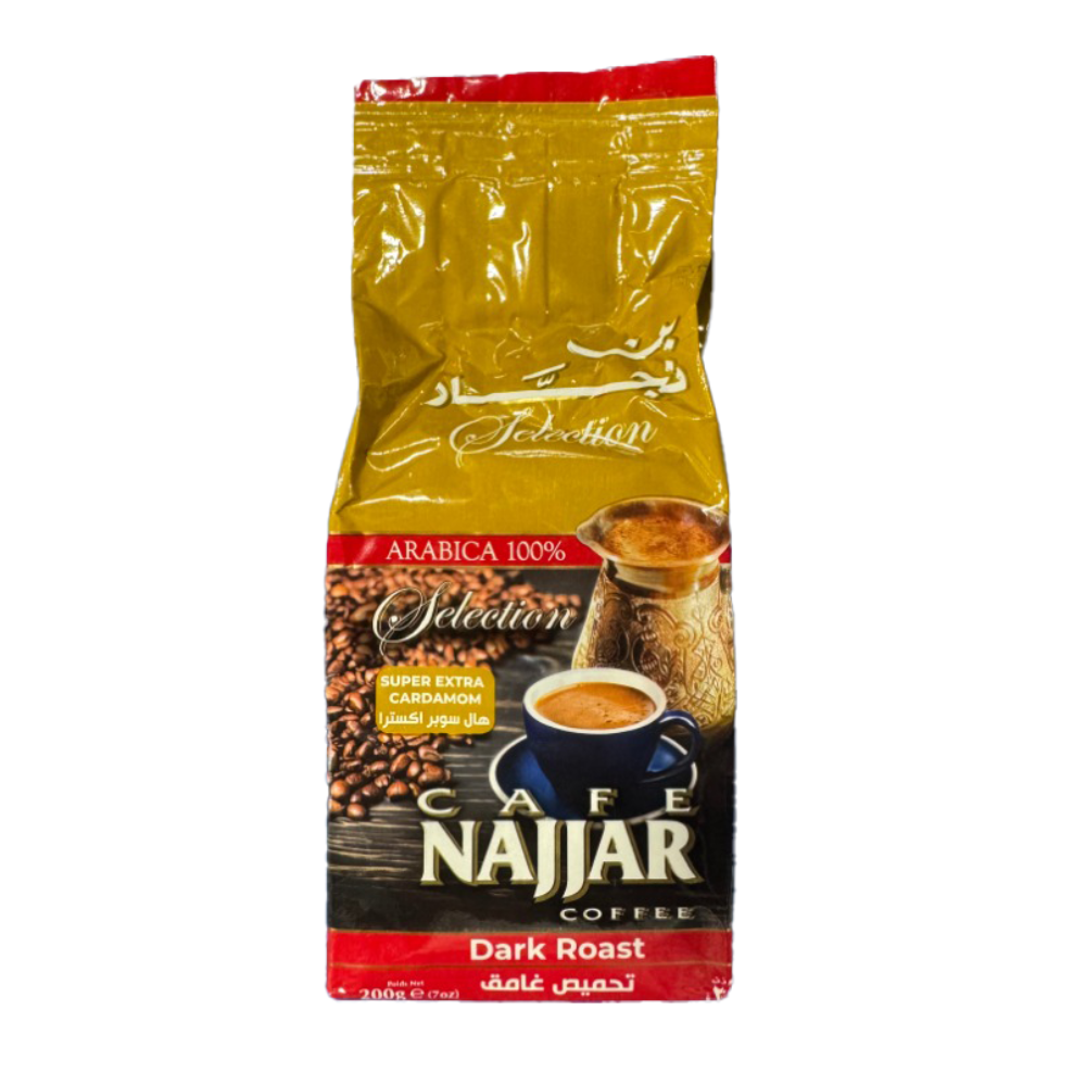 Najjar Coffee Dark Roast w/ Super Extra Cardamom 200g