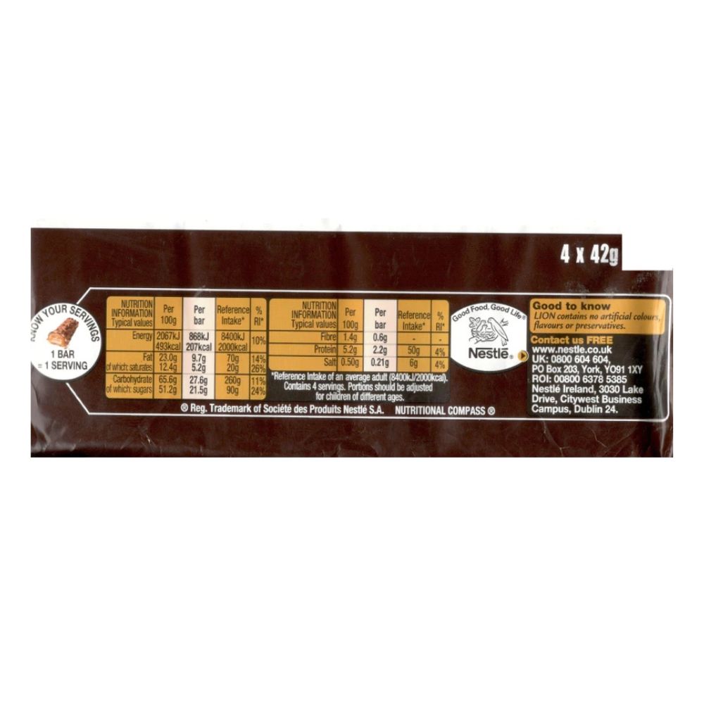 Nestle Lion Chocolate bar 42g - Sahara Specialty Foods