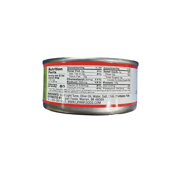 Al Shark Tuna in Olive Oil w/ Chili 170g
