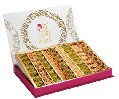 Aghati Premium Assorted Baklawa Mix 1000 Gr