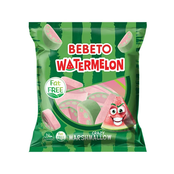 Bebeto Watermelon Marshmellow Halal 275 Gr