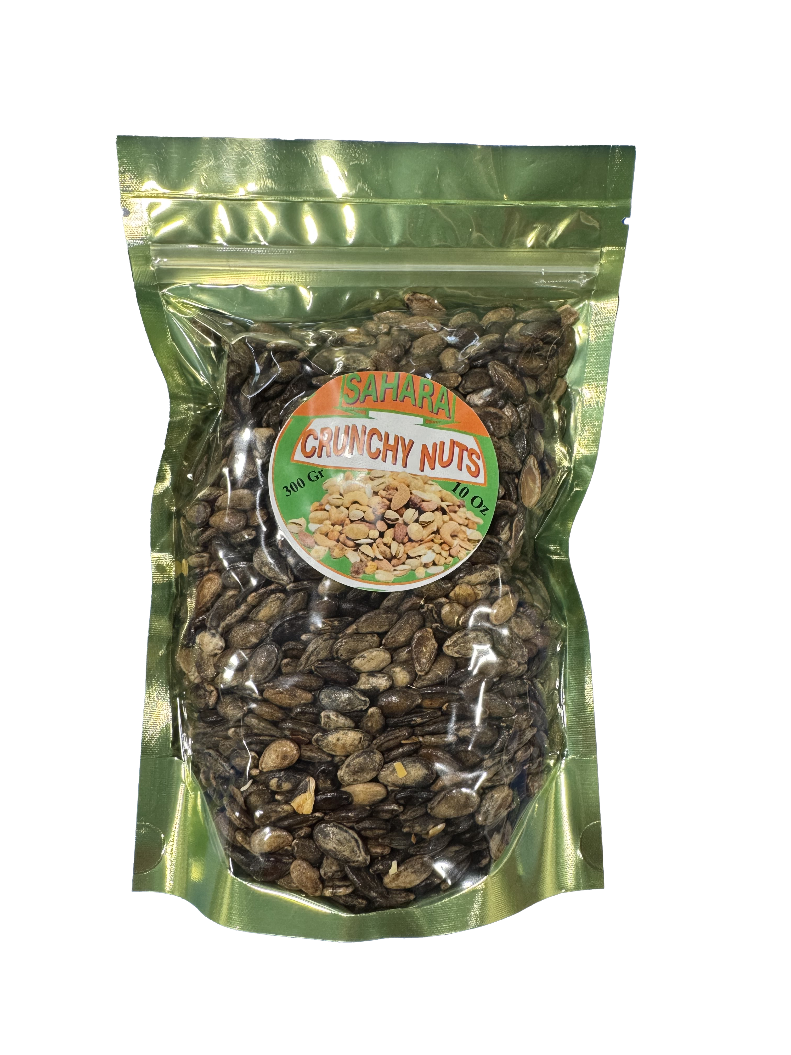 Sahara Crunchy Nuts Black Watermelon Seeds 300g - Sahara Specialty Foods