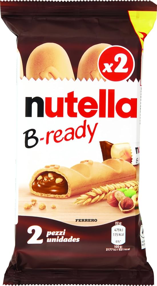 Nutella B-ready 2 pcs 44g - Sahara Specialty Foods