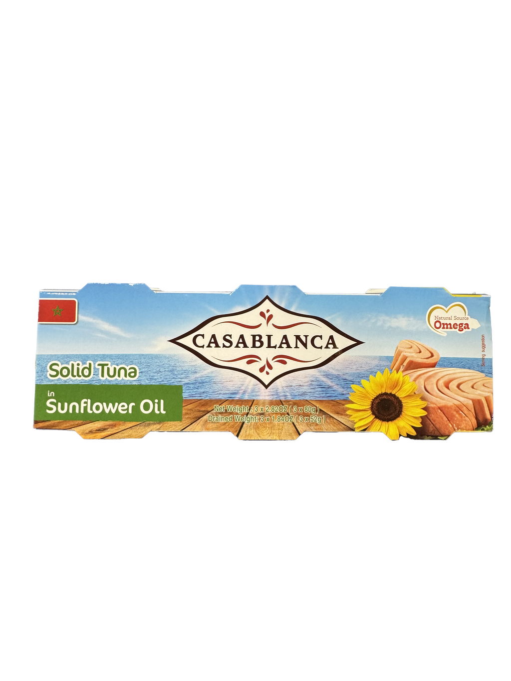 Casablanca Tuna In Sunflower Oil 3 pack 240g - Sahara Specialty Foods