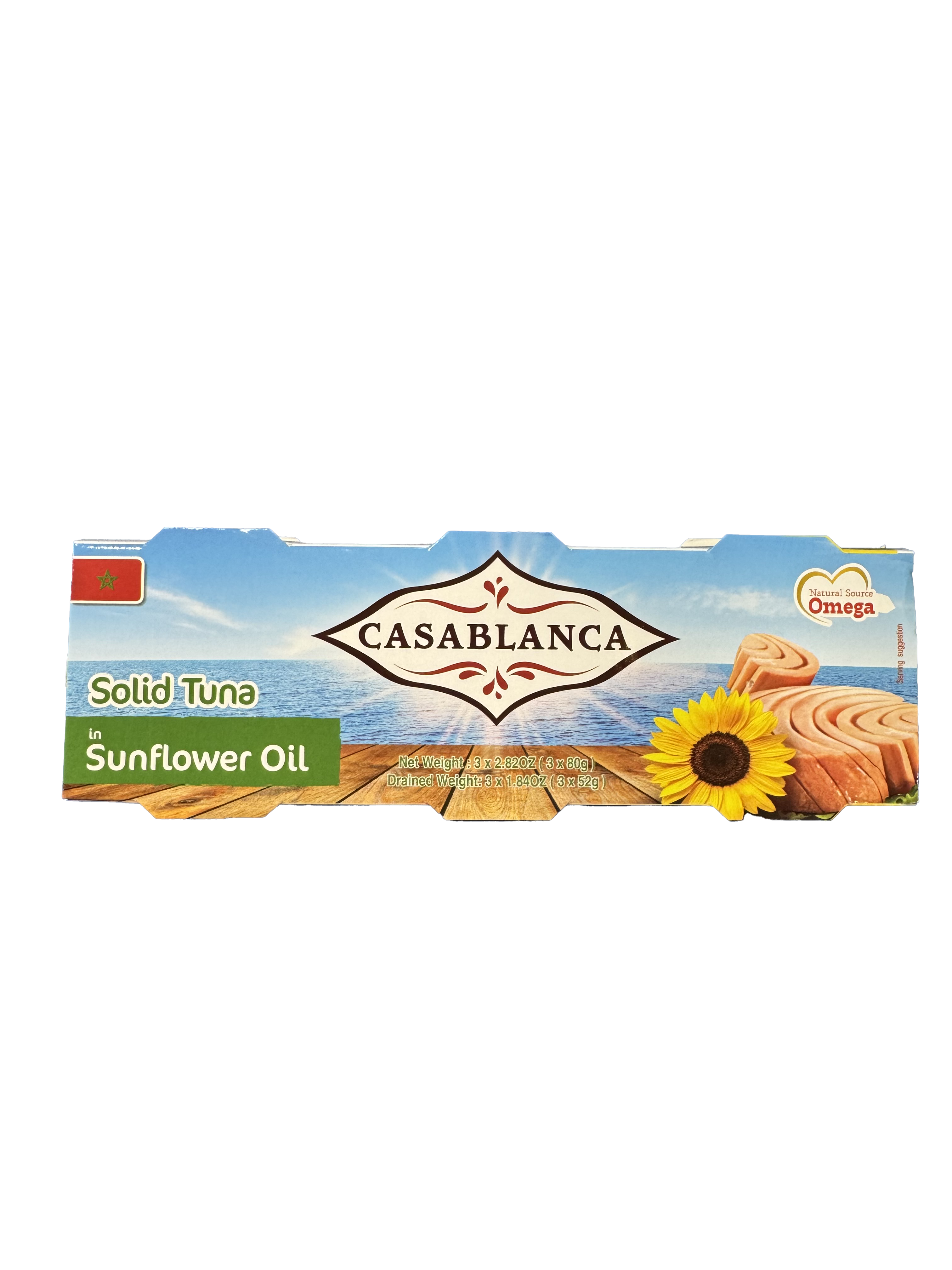 Casablanca Tuna In Sunflower Oil 3 pack 240g - Sahara Specialty Foods