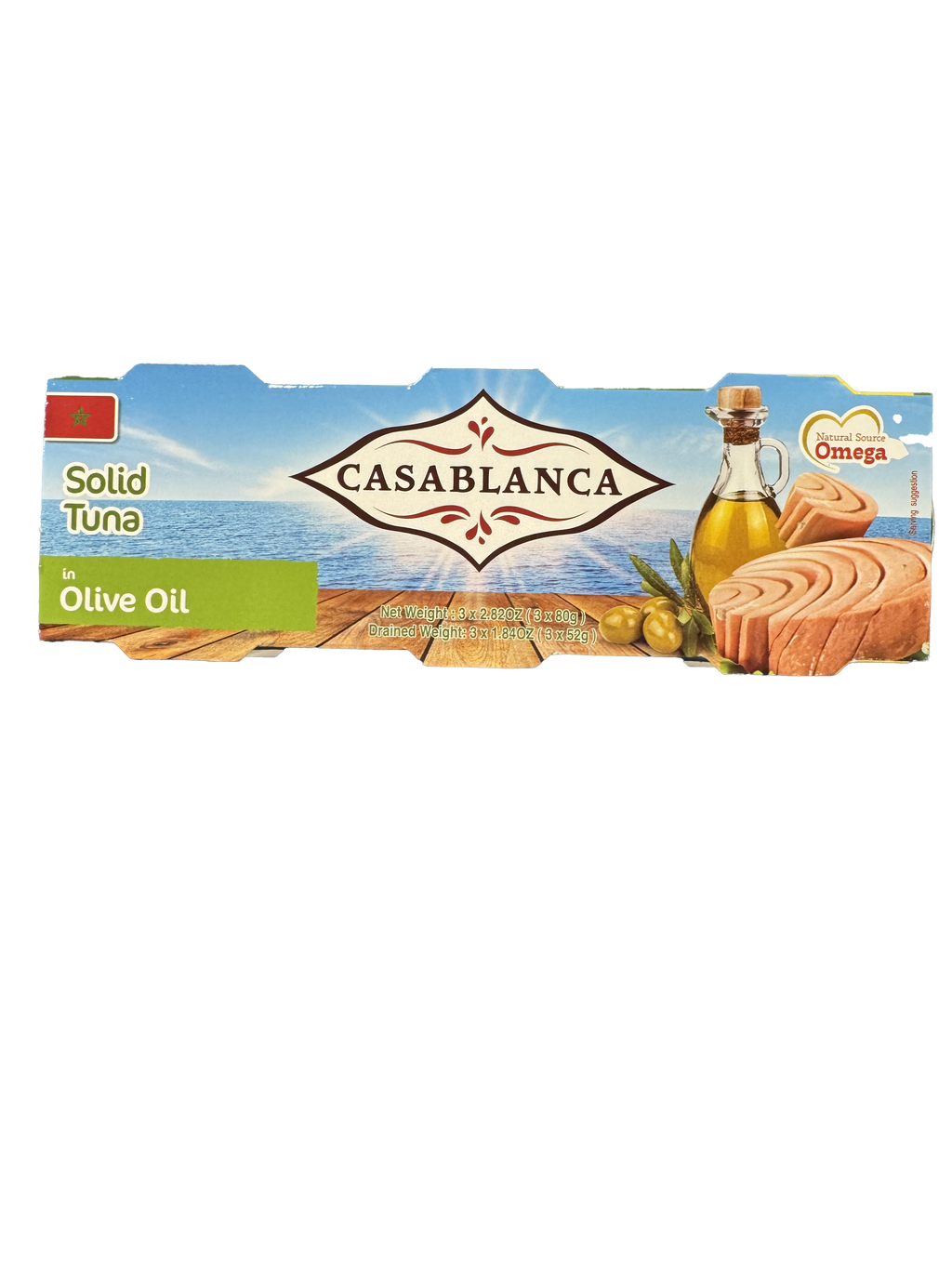 Casablanca Tuna In Olive Oil 3 pack 240g - Sahara Specialty Foods