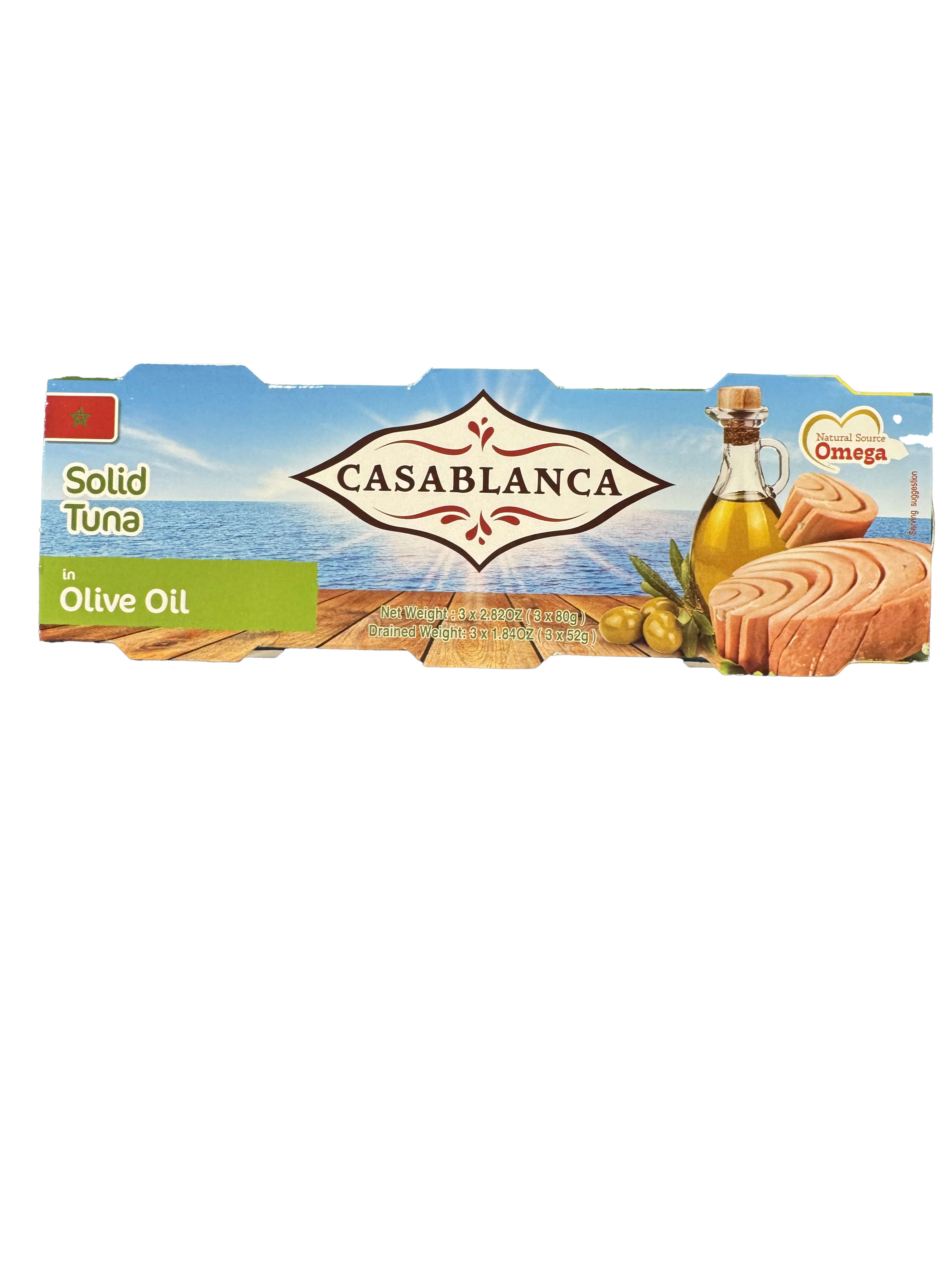 Casablanca Tuna In Olive Oil 3 pack 240g - Sahara Specialty Foods