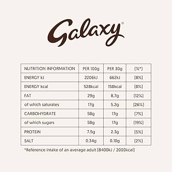 Galaxy Ripple Chocolate Bar 30g - Sahara Specialty Foods
