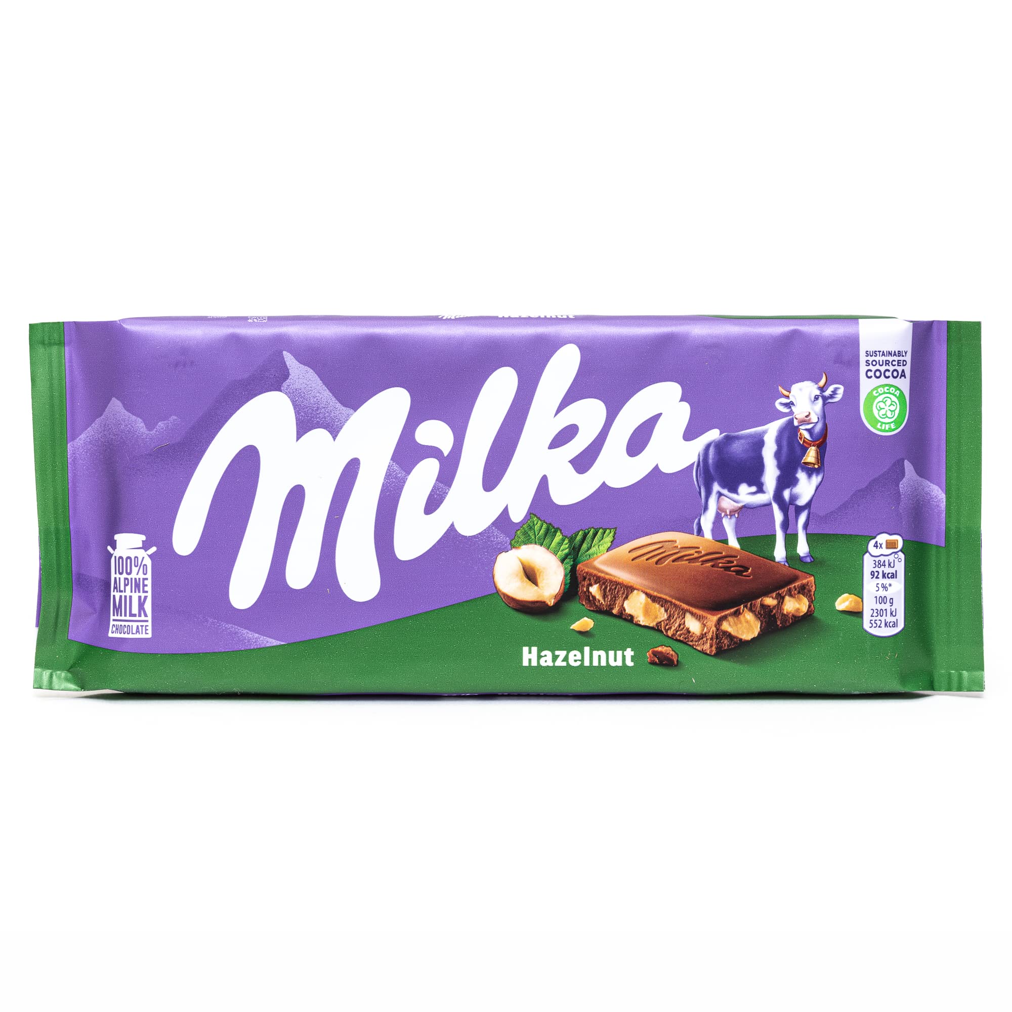 Milka Chocolate Bar W/ Hazelnut 100g - Sahara Specialty Foods