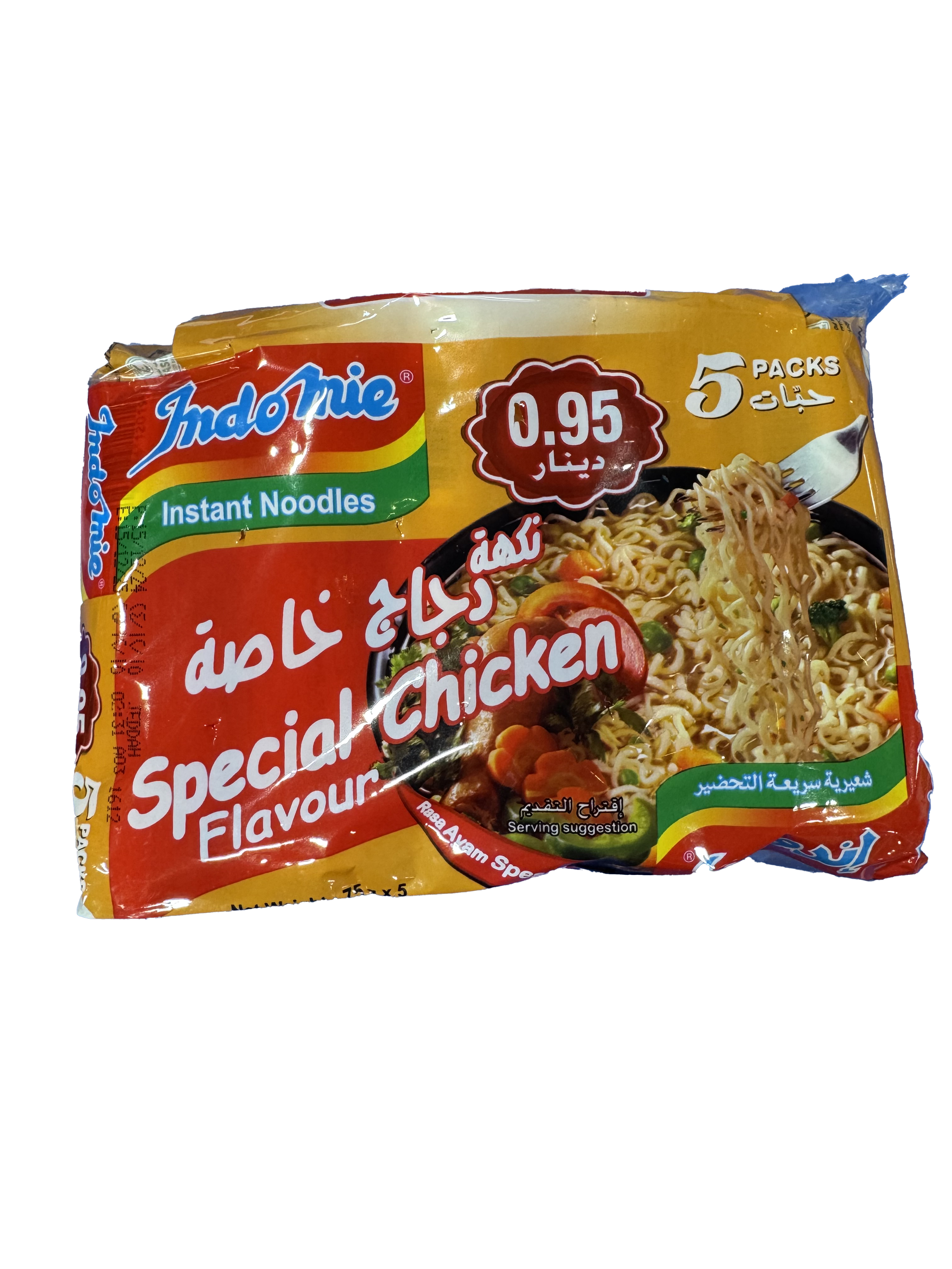 Indomie Instant Noodles Special Chicken Flavor 5 Pack 375g - Sahara Specialty Foods