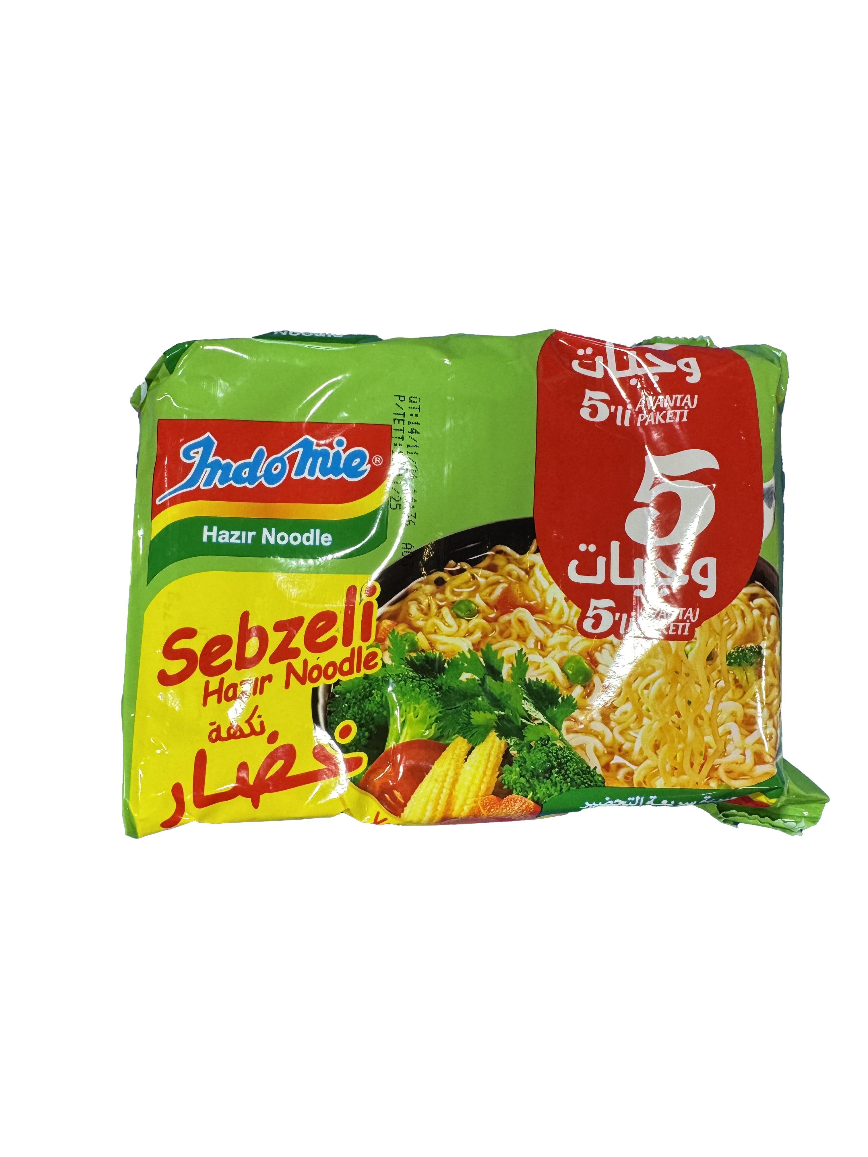 Indomie Instant Noodles vegetable Flavor 5 Pack 375g - Sahara Specialty Foods