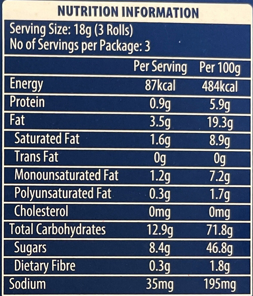 Oreo Wafer Roll Vanilla 54g - Sahara Specialty Foods