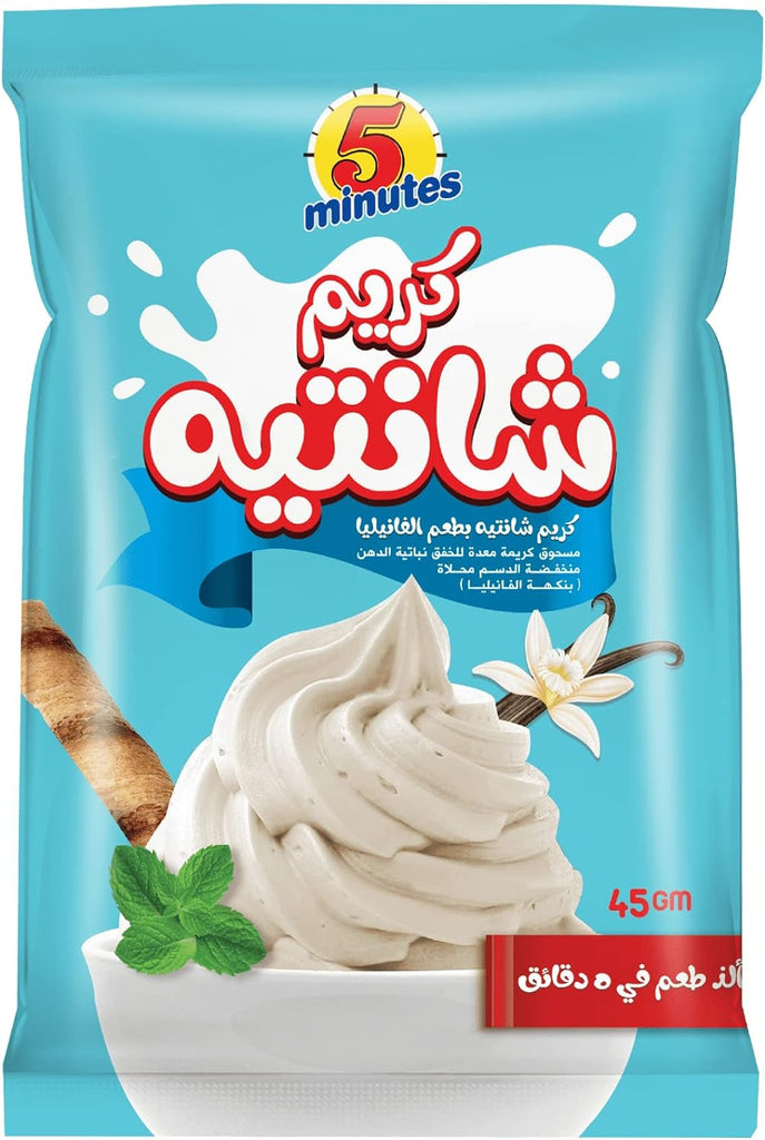 5 Minutes Cream Chantily Straw Flavor 45