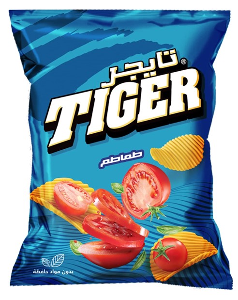 TIGER CHIPS KETCHUP FLAVOR 200 GR