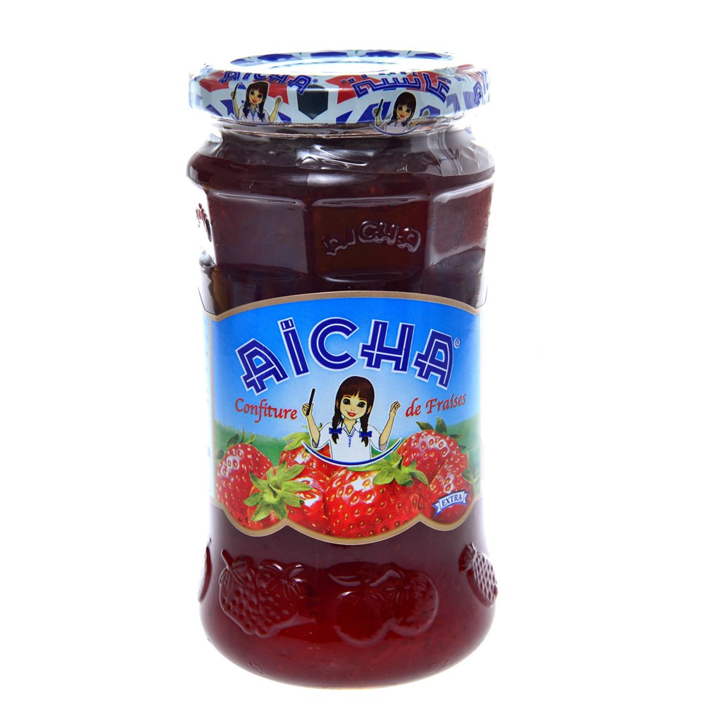 Aicha Strawberry Jam 430g - Sahara Specialty Foods