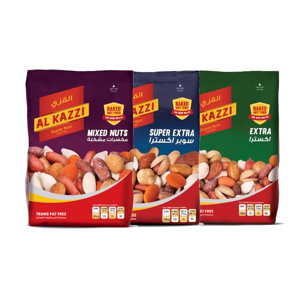 Alkazzi Mixed Nuts Promo (3 In 1) 3 x 300g - Sahara Specialty Foods