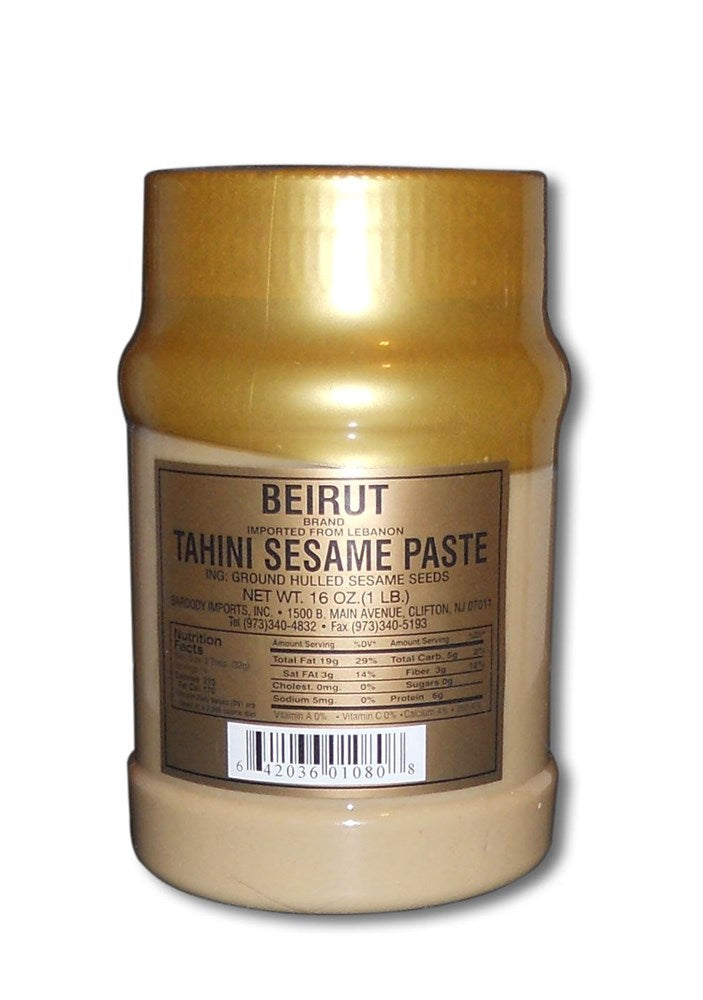 Beirut Tahini Sesame Paste 1lb - Sahara Specialty Foods