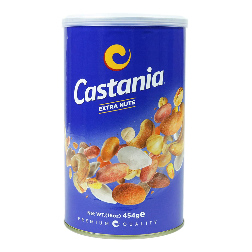 Castania Mixed Nuts Extra Can 450g - Sahara Specialty Foods