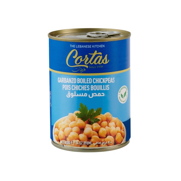 Cortas Boiled Chickpeas 400g - Sahara Specialty Foods